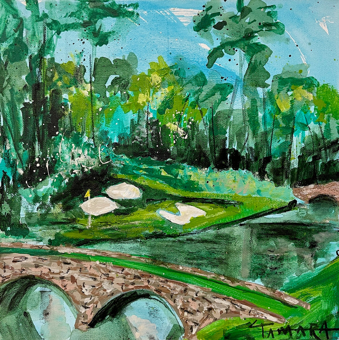 Augusta National / Golden Bell III | 12x12
