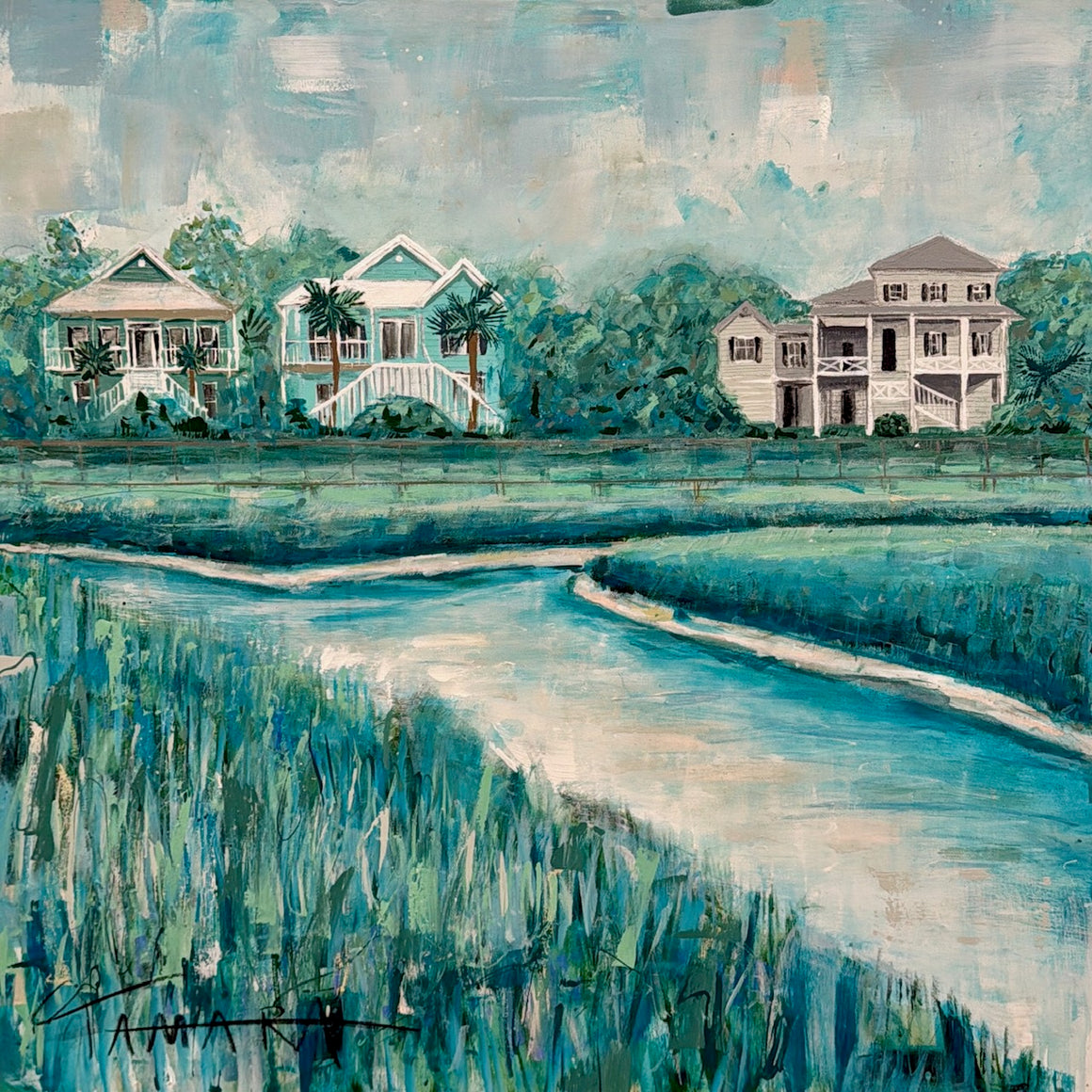 Bluffton Beauty | 30" x 30"