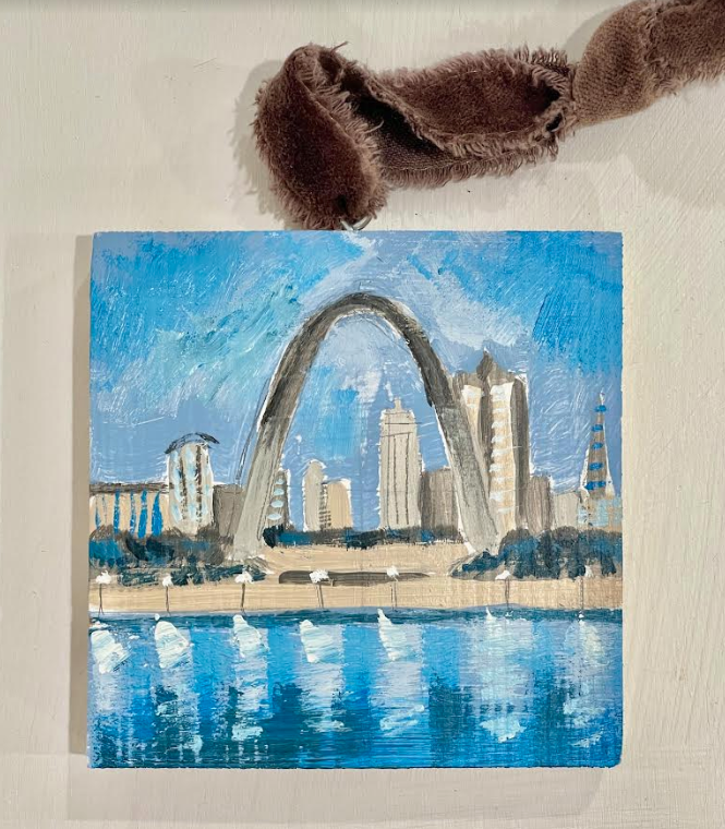 St Louis III Ornament 4x4