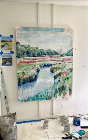 Ode to the Ravenel | 48" x 60"