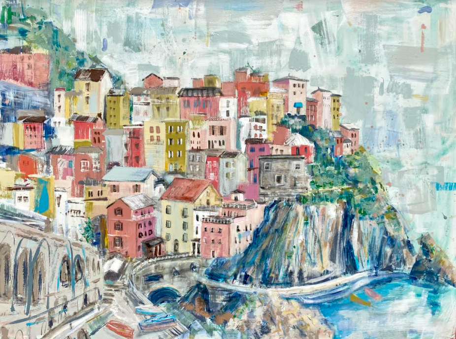 A Day In Cinque Terre  I 36x48