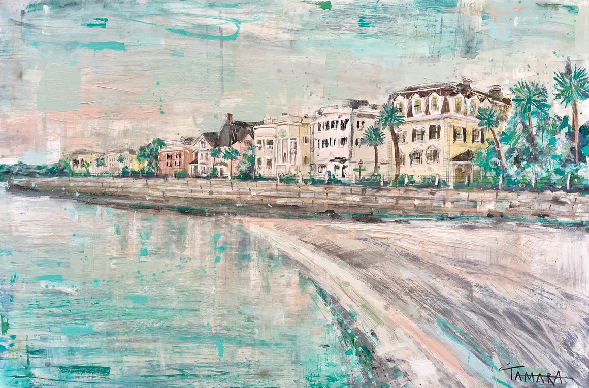Along the Battery | 24x36