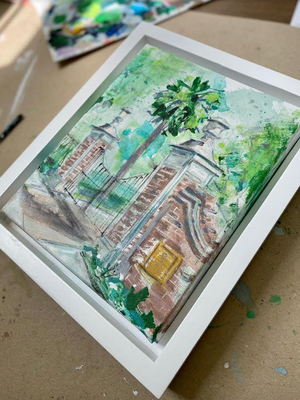 Framed USC Horseshoe | 8" x 10"