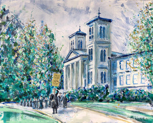 Wofford 2020 Graduation | 24" x 30"