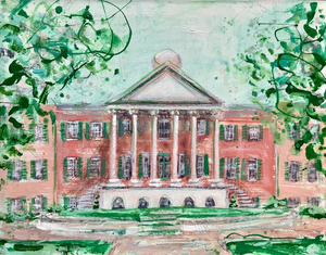 Randolph Hall CoC Print on Canvas