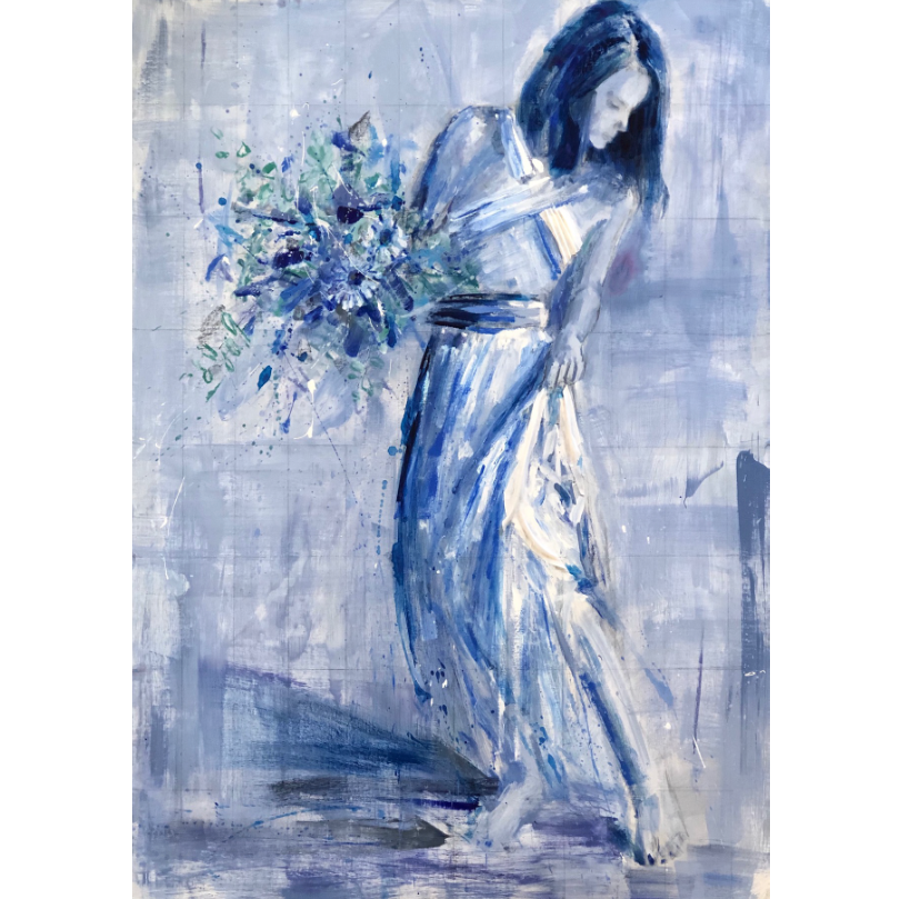 Beauty in the Blue | 30"x40"