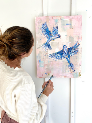 More Than Sparrows | 18x24 (Framed)
