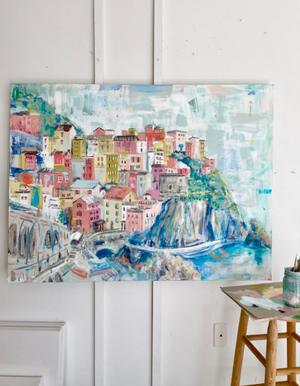 A Day In Cinque Terre  I 36x48