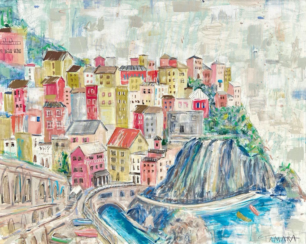 A Day In Cinque Terre II  I 48x60