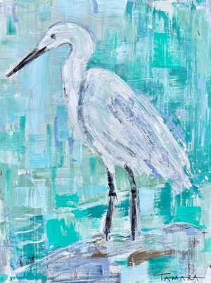 An Egret State of Mind | 18x24 (Framed)