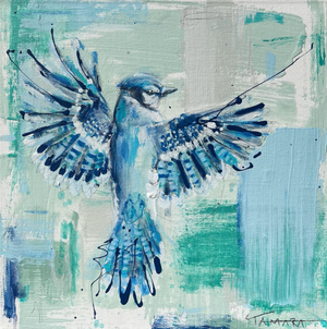 Bluebird Bliss | 12x12 (Framed)
