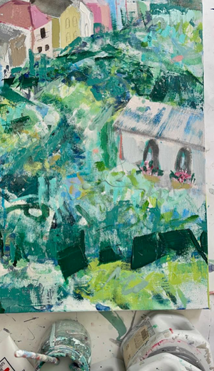 Rooftops Over Charleston | 36x48