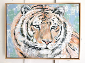 Eye Of the Tiger |  24x18 (Framed)