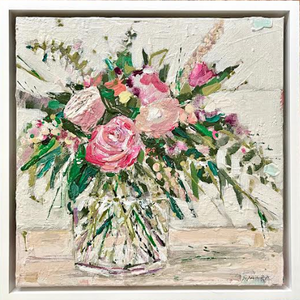 Spring Ensemble | 12" x 12" (Framed)