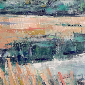 A Wide World Ahead  | 48" x 48"