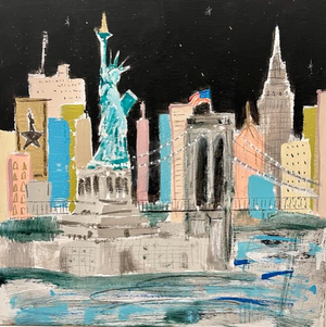 NYC Iconic Scene 1 I 12x12