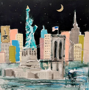 NYC Iconic Scene 2 I 12x12