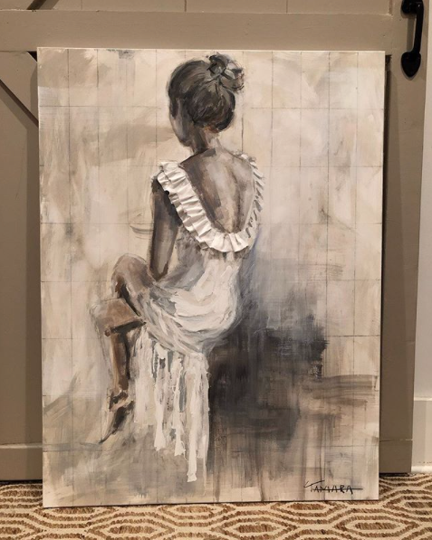 Champagne Reflection | 30"x 40"