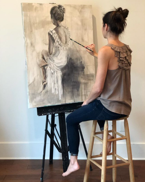 Champagne Reflection | 30"x 40"