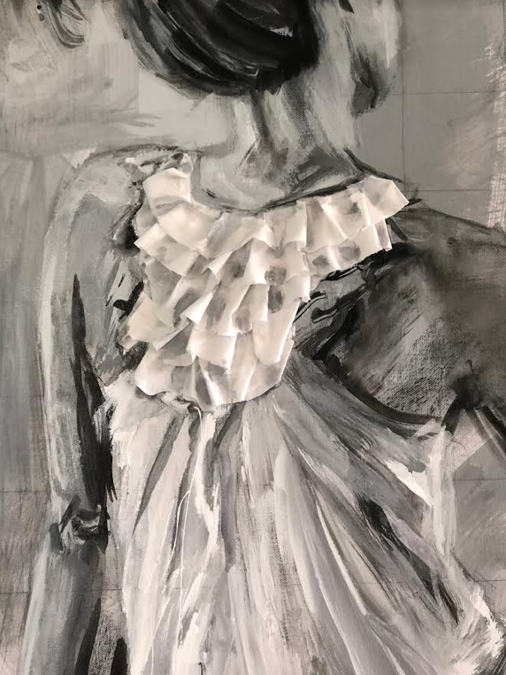 Charcoal Tilt | 30"x30"