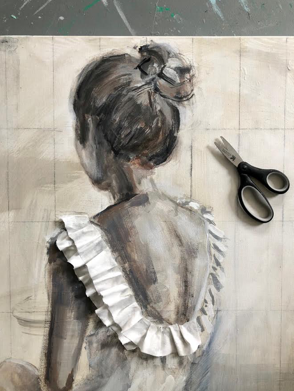 Champagne Reflection | 30"x 40"