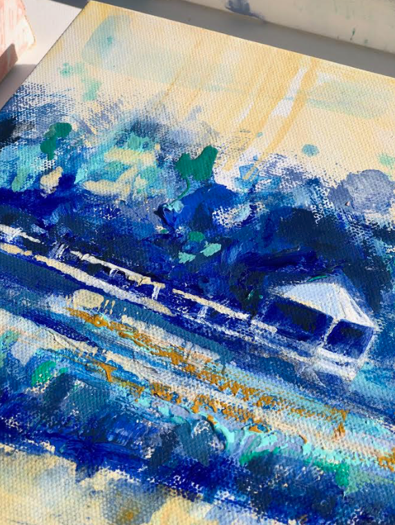 Golden Hour | 10" x 10"