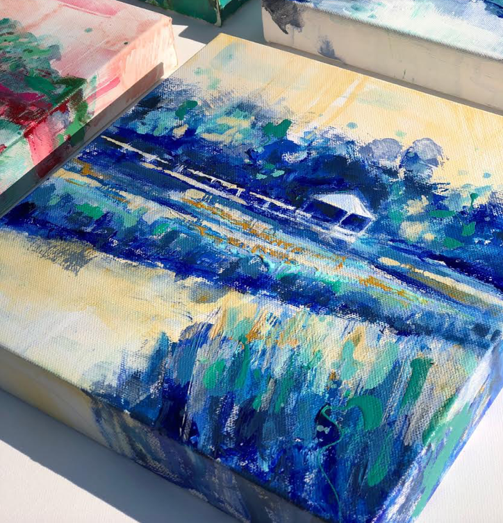 Golden Hour | 10" x 10"