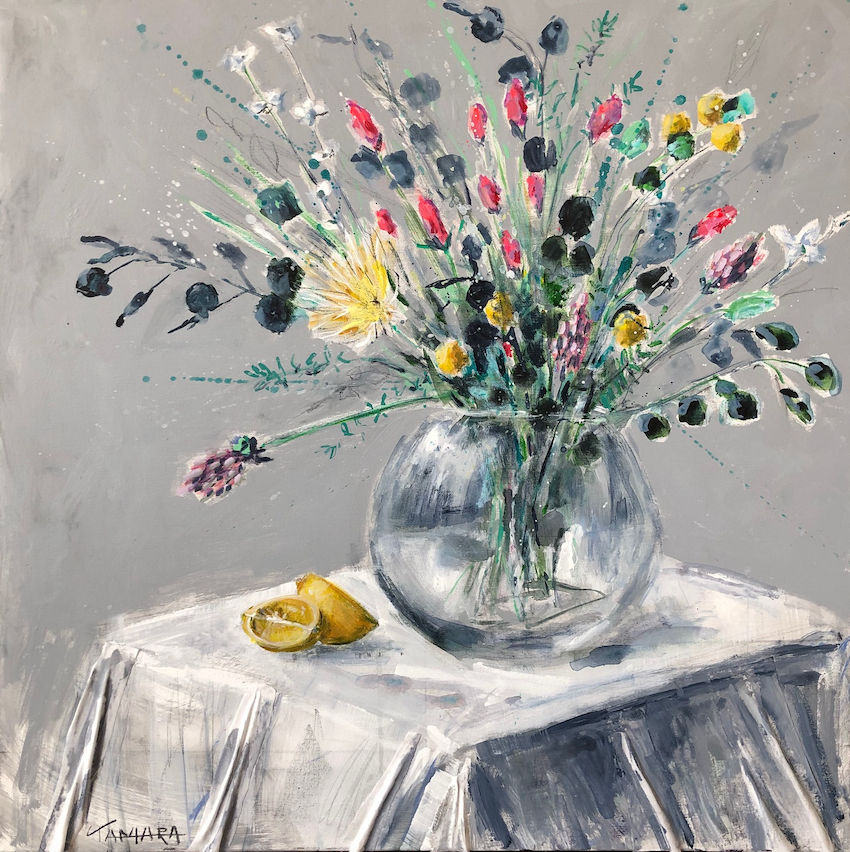 Bursting At The Seams Print on Canvas