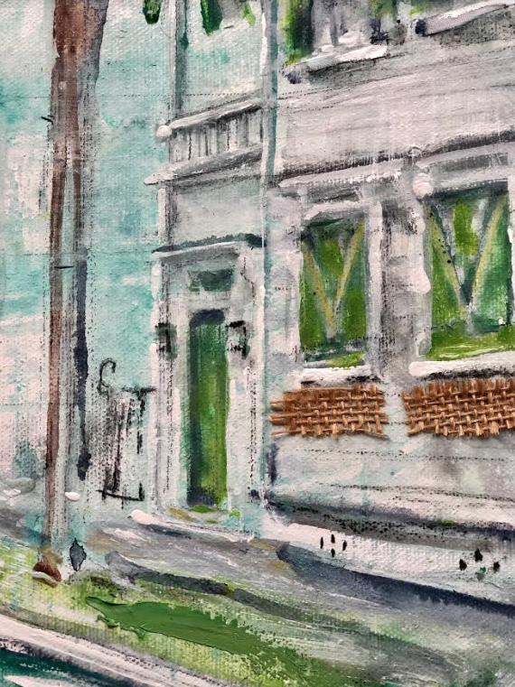 Where the Gardenias Grow  | 11" x 14" on Canvas