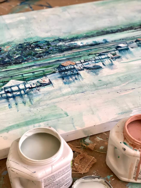 Restful Reflection  | 24" x 36"