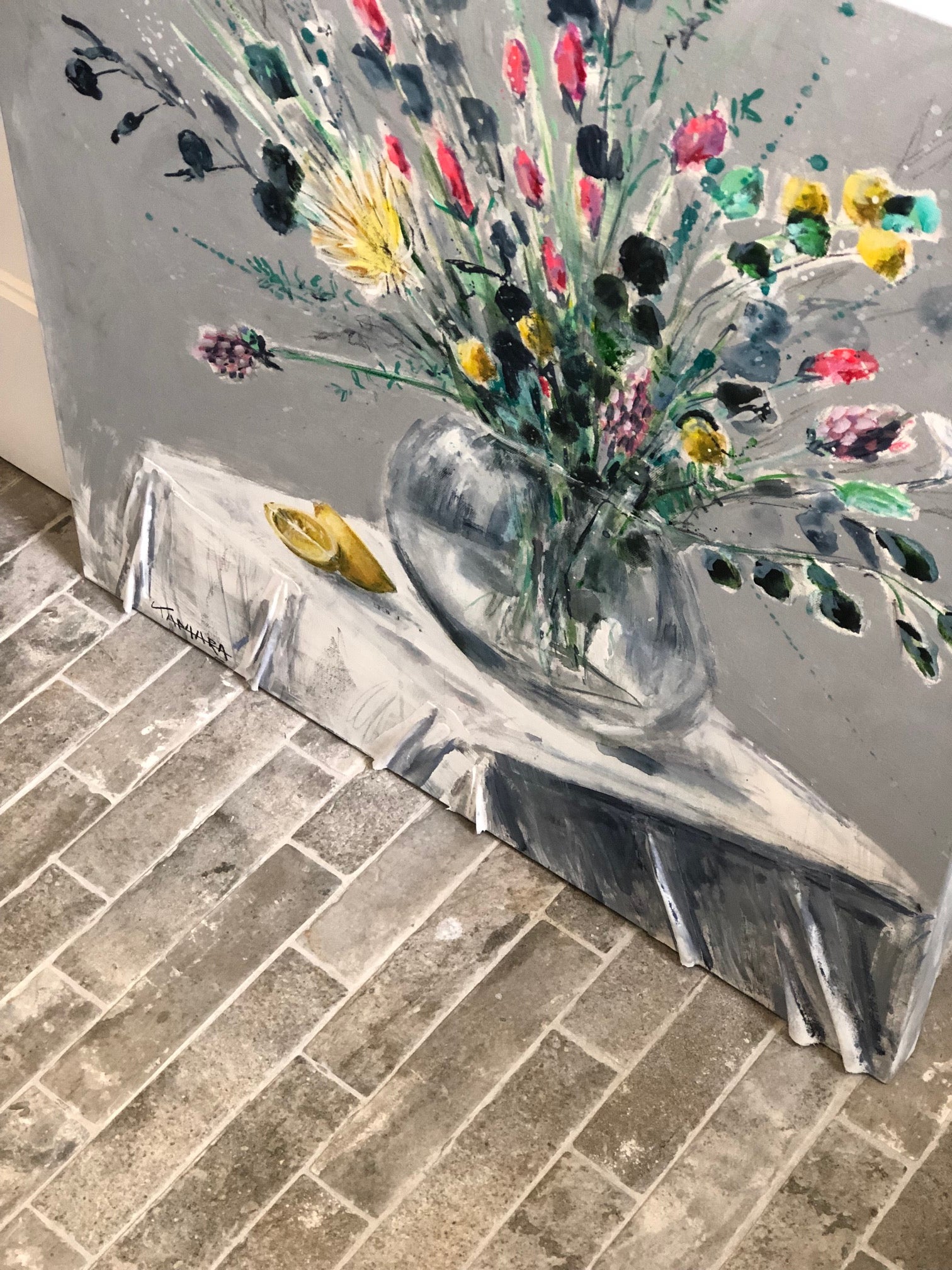 Bursting At the Seams | 30" x 30"