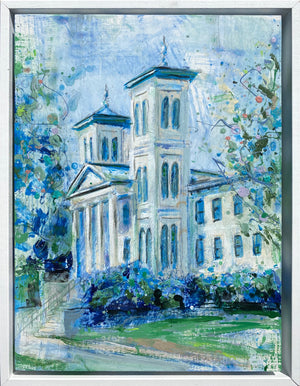 Framed Wofford Old Main | 9" x 12"